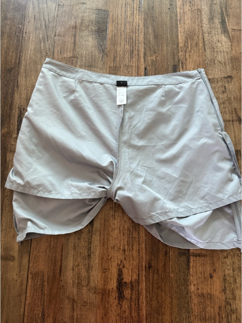 EUC Patagonia Duway Skirt Women’s Size 12 Gray Athletic Skort Hiking Travel - Picture 8 of 10